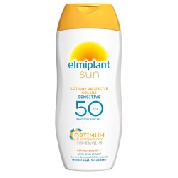 Lotiune Protectie Solara SPF50 Elmiplant Sun Sensitive, 200 ml, Hipoalergica, Lotiune de Protectie Solara, Lotiune cu Protectie Solara, Lotiuni Protectie Solara, Lotiune Elmiplant pentru Protectie Solara, Lotiune Solara SPF50, Lotiune de Plaja