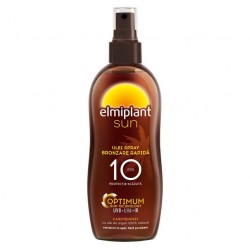 Spray Ulei de Plaja ELMIPLANT Sun, SPF10, 150ml, Spray pentru Plaja, Spray pentru Bronz, Spray Bronz SPF10, Ulei Spray pentru Bronz, Spray pentru Bronz, Ulei Spray pentru Bronz 10SPF, Ulei de Plaja, Spray Ulei pentru Plaja 10SPF