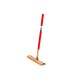 Racleta din Cauciuc si Burete, Lungime 40 cm, Coada din Lemn, Model Rosu, Raclete din Cauciuc Zorex Pro, Stergatoare pentru Geam, Ustensile de Spalat Geamuri