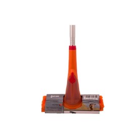 Racleta Spray cu Rezerva, 133x28x7 cm, Microfibra, Portocaliu, Raclete Spray cu Rezerva Zorex Pro, Racleta de Geam cu Spray, Stergatoare pentru Geam, Ustensile de Spalat Geamuri