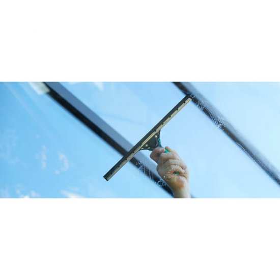 Racleta de Geam Misavan, 30 cm, fara Coada, Material Plastic/Cauciuc, Stergator pentru Geamuri, Stergatoare Tip T pentru Geamuri, Raclete Geamuri si Ferestre, Stergatoare pentru Geam, Ustensile de Spalat Geamuri, Stergator Profesional de Geamuri