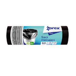 Saci Menajeri Zorex Clasic, 60L, 60x80 cm, 10 Buc/Rola, Culoare Neagra, Articole Curatenie, Saci Menaj, Saci de Gunoi, Saci Menajeri 60L Saci Menajeri Zorex Clasic, 60L, 60x80 cm, 10 Buc/Rola, Culoare Neagra, Articole Curatenie, Saci Menaj, Saci de Gunoi, Saci Menajeri 60L