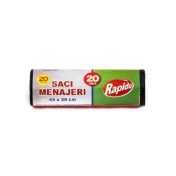 Saci Menajeri RAPIDO, 20L, 45x50 cm, 50 Buc/Rola, Negri, Rola Saci Menajeri, Role Saci Menaj, Saci Menajeri in Rola, Rola Saci de Gunoi, Saci Menaj, Saci de Gunoi, Saci Menajeri 20L Saci Menajeri RAPIDO, 20L, 45x50 cm, 50 Buc/Rola, Negri, Rola Saci Menajeri, Role Saci Menaj, Saci Menajeri in Rola, Rola Saci de Gunoi, Saci Menaj, Saci de Gunoi, Saci Menajeri 20L