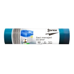 Saci Menajeri Zorex Pro cu Snur, 60L, 63x78 cm, 10 Buc/Rola, Culoare Albastra, Saci Menaj, Saci de Gunoi, Saci Menajeri 60L, Saci de Gunoi Albastri, Saci Menajeri Zorex, Saci Menajeri cu Snur, Saci Gunoi cu Snur Saci Menajeri Zorex Pro cu Snur, 60L, 63x78 cm, 10 Buc/Rola, Culoare Albastra, Saci Menaj, Saci de Gunoi, Saci Menajeri 60L, Saci de Gunoi Albastri, Saci Menajeri Zorex, Saci Menajeri cu Snur, Saci Gunoi cu Snur