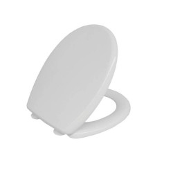 Capac WC Sanobi SanQ, ABS, Alb, 1.1 kg, Capac WC Universal, Capac pentru WC, Capac de WC, Capace de WC, Capace WC, Capace pentru WC, Capac Vas Toaleta, Capac pentru Vasul de Toaleta, Capace pentru Vasele de Toaleta, Capac de Vas de Toaleta