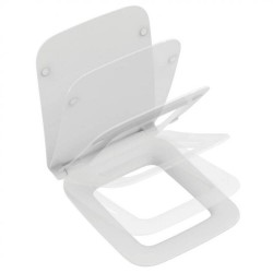 Capac WC cu Inchidere Lenta Ideal Standard Strada II, 36.5x44.5 cm, Duroplast Alb, Capac pentru Wc, Capace Wc cu Inchidere Lenta, Ideal Standard Capace Wc cu Inchidere Lenta, Capace Toaleta cu Inchidere Lenta, Obiecte Sanitare