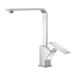 Baterie Alama pentru Chiuveta Sanobi Kubik, Gat Lebada Dreapta, Finisaj Cromat, Baterii Cromate pentru Chiuveta Bucatarie, Baterie cu Gat Lebada pentru Bucatarie, Baterii pentru Chiuvete Bucatarie, Baterie cu Gat Lebada pentru Bucatarie, Baterii Sanitare