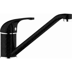 Baterie de Bucatarie cu Pipa Lunga din Alama Sanobi Granit, Finisaj Granit Negru, Baterii Bucatarie, Baterie Bucatarie, Baterie pentru Bucatarie, Baterii pentru Bucatarie, Baterii de Chiuveta, Baterie de Chiuveta, Baterii Sanobi, Baterie Sanobi