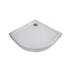 Cadita Dus Semirotunda Kolo First, 900x900x165 mm, Material Acrilic Alb, Cada pentru Dus 90x90x16.5 cm, Cadita pentru Dus, Cadite Semirotunde pentru Dus, Cadita Semirotunda pentru Cabina de Dus, Cadite pentru Cabinele de Dus