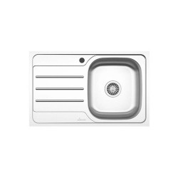 Chiuveta XXL Bucatarie Sanobi, 80x50 cm, cu Picurator, Cuva pe Dreapta, Inox Alimentar, Finisaj Mat, Chiuveta Bucatarie Finisaj Mat, Chiuveta de Bucatarie Sanobi, Chiuveta Bucatarie Partea Dreapta, Chiuveta Bucatarie Orientare Dreapta