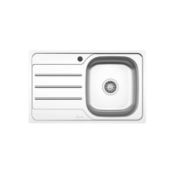 Chiuveta XXL pentru Bucatarie Sanobi, Inox Alimentar, 800x500 mm, Orientare Dreapta, FInisaj Linen, Chiuveta, Chiuveta Inox, Chiuveta Sanobi, Chiuveta Inox Sanobi, Chiuveta pentru Blat, Chiuveta Bucatarie, Chiuveta pentru Bucatarie