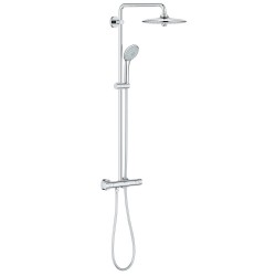 Sistem de Dus cu Termostat, Grohe Euphoria 260, cu 3 Functii, Crom, Sistem de Dus, Sistem pentru Dus, Dus Coloana pentru Baie, Dus pentru Baie, Sistem Montare Dus