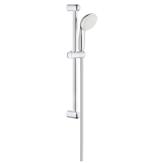 Set Dus Grohe Tempesta, Cu Bara, Prindere Perete, Furtun 1.75 m, 1 Tip Jet, Cromat, Tempesta Dus, Grohe Dus Tempesta, Accesorii Dus, Acesorii Baie, Coloane si Seturi de Dus, Accesorii Sanitare, Grohe Furtun Jet, Tempesta cu Bara