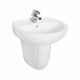 Lavoar Kolo, Idol, cu Orificiu Baterie si Preaplin, 50x41 cm, 1 Buc, Chiuveta Baie, Chiuvete pentru Baie, Lavoar Baie, Sanitare, Obiecte Sanitare, Chiuveta, Accesorii Baie