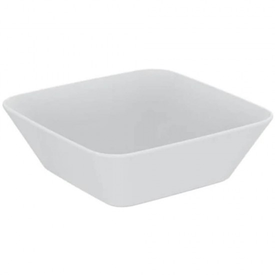 Lavoar Patrat pe Blat IDEAL STANDARD Connect Air, 40x40 cm, Fara Preaplin, Chiuveta pe Blat, Chiuveta pentru Baie, Lavoar pentru Baie, Lavoar Patrat pentru Baie, Chiuveta Patrata, Chiuveta Patrata pentru Baie, Lavoar Patrat fara Preaplin