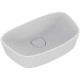 Lavoar Trapezoidal pe Blat IDEAL STANDARD Dea, 52x32 cm, Fara Preaplin, Chiuveta pe Blat, Chiuveta, Lavoar pentru Baie, Lavoar Trapezoidal pentru Baie, Chiuveta Trapezoidala, Chiuveta Trapezoidala pentru Baie, Lavoar fara Preaplin