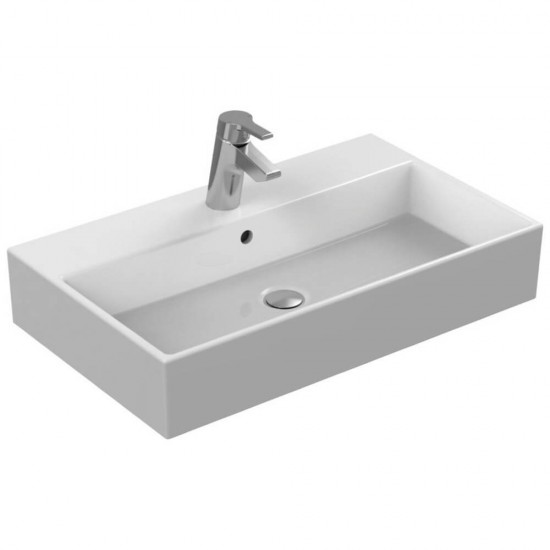 Lavoar Dreptunghiular pe Blat IDEAL STANDARD Strada, 71x42 cm, Cu Preaplin, Chiuveta pe Blat, Chiuveta pentru Baie, Lavoar pentru Baie, Lavoar Dreptunghiular pentru Baie, Chiuveta Dreptunghiulara, Chiuveta Dreptunghiulara pentru Baie, Lavoar cu Preaplin