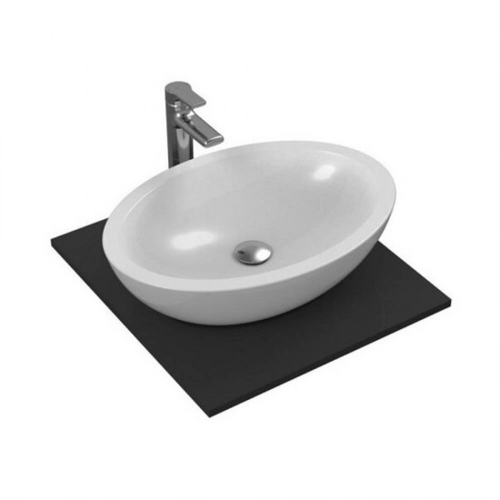 Lavoar Oval pe Blat IDEAL STANDARD Strada, 60x42 cm, Fara Preaplin, Lavoar pe Blat, Chiuveta pe Blat, Chiuveta pentru Baie, Lavoar pentru Baie, Lavoar Oval pentru Baie, Chiuveta Ovala, Chiuveta Ovala pentru Baie, Lavoar fara Preaplin