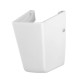 Semi-Piedestal pentru Lavoar, Cersanit Carina, 22x28 cm, Semi-Piedestal Cersanit, Semi-Piedestal pentru Lavoar Cersanit, Cersanit Carina Semi-Piedestal