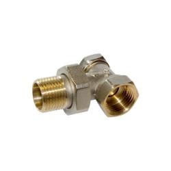 Robinet pentru Radiator Retur Raodyne, Presiune Maxima 16 Bari, Diametru 1/2'', Alama Nichelat, Robinet Radiator, Robinet de Radiator, Robinet Radiator Raodyne, Robinet Radiator Retur, Robinet Radiator Termostatic, Robinet Radiator Drept