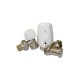 Set de Robineti pentru Radiator Tur/Retur Raodyne, Presiune Maxima 16 Bari, Diametru 1/2'', Alama Nichelat, Robinet Radiator, Robinet de Radiator, Robinet Radiator Raodyne, Robinet Radiator Tur/Retur, Robinet Radiator Termostatic, Robinet Radiator Drept