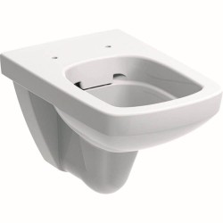 Vas WC Suspendat Geberit Selnova Square Rimfree, Nova Pro, Alb, Vas de Toaleta Suspendat, Vase WC Suspendate, Obiecte Sanitare Geberit, Vase de Toaleta Suspendate, Vas WC Alb Suspendat, Vas WC cu Spalare Verticala, Vas WC fara Capac