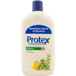 Rezerva Sapun Lichid PROTEX Herbal, Cantitate 700 ml, pentru Umplerea Recipientelor cu Pompita,  Rezerve de Sapun Lichid, Rezerve de Sapunuri Lichide, Rezerve Sapun pentru Recipiente cu Pompita, Rezerva Sapun pentru Maini Uscate, Rezerva Sapun Protex