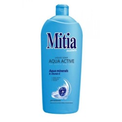 Rezerva Sapun Lichid MITIA Aqua Active, 1L, Parfum Marin, Bidon Rezerva Sapun Lichid 1L, Rezerve de Sapun Lichid, Rezerve de Sapunuri Lichide, Rezerve Sapun pentru Recipiente cu Pompita, Rezerva Sapun pentru Curatare Maini Rezerva Sapun Lichid MITIA Aqua Active, 1L, Parfum Marin, Bidon Rezerva Sapun Lichid 1L, Rezerve de Sapun Lichid, Rezerve de Sapunuri Lichide, Rezerve Sapun pentru Recipiente cu Pompita, Rezerva Sapun pentru Curatare Maini