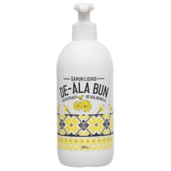 Sapun Lichid CAHM De-Ala-Bun, 500 ml, cu Pompita, Galbenele, Sapun Lichid pentru Maini cu Galbenele, Sapunuri Lichide cu Extracte Naturale, Sapun Lichid cu Pompita, Sapun Lichid pentru Maini Uscate, Sapun Lichid CAHM, Sapun Crema Lichid 500 ml