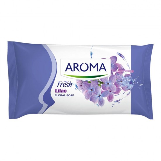 Sapun Solid AROMA 75g, cu Liliac, Sapun pentru Maini, Sapun Parfumat, Sapun AROMA, Sapun Dezinfectant