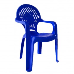 Scaun Mic Sterk pentru Copii, 28x36x56 cm, Plastic, Albastru, Model Hipopotam, Scaun Copii, Scaun  Plastic pentru Copii, Scaune Mici pentru Copii, Scaune Plastic Copii, Scaun Copii, Scaune Gradinita, Scaunel Copii