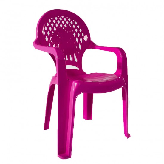 Scaun Mic Sterk pentru Copii, 28x36x56 cm, Plastic, Roz, Model Hipopotam, Scaun Copii, Scaun Mic Copii, Scaun Copii cu Model, Scaun Plastic pentru Copii, Scaune Mici pentru Copii, Scaune Plastic Copii, Scaun Copii, Scaune Gradinita, Scaunel Copii