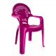 Scaun Mic Sterk pentru Copii, 28x36x56 cm, Plastic, Roz, Model Hipopotam, Scaun Copii, Scaun Mic Copii, Scaun Copii cu Model, Scaun Plastic pentru Copii, Scaune Mici pentru Copii, Scaune Plastic Copii, Scaun Copii, Scaune Gradinita, Scaunel Copii