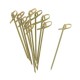 Set 100 Scobitori de Lemn Bambus, 9 cm, Scobitori din Lemn pentru Evenimente, Scobitori pentru Petreceri, Bete pentru Aperitive, Scobitori pentru Aperitive, Scobitori Festive, Scobitori pentru Picnic