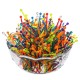 Minifurculite Aperitiv, Unica Folosinta din Plastic, 500 Buc/Set, Multicolor, Seturi Minifurculite de Unica Folosinta, Minifurculite din Plastic, Minifurculite Plastic, Set de Minifurculite de Plastic, Scobitori Aperitive