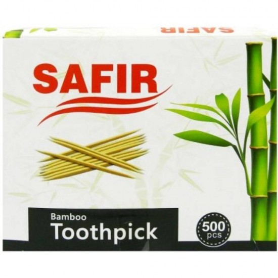 Set 500 Scobitori Lemn Bambus SAFIR, Ambalate Individual, Scobitori din Lemn, Scobitori din Lemn Bambus, Scobitori pentru Petreceri, Scobitori pentru Aperitive, Scobitori Festive, Scobitori pentru Picnic