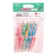 Scobitori Tip Umbreluta, Lungime 100 mm, 10 Buc/Set, Diverse Culori, Scobitori din Lemn, Scobitori pentru Petreceri, Scobitori pentru Aperitive, Scobitori Festive, Scobitori pentru Picnic