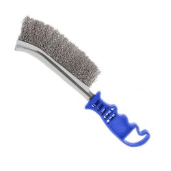 Perie Sarma Premium Semiluna Sentosa din Otel, Maner din Plastic, Perie de Sarma Premium Semiluna Sentosa, Perie de Sarma Premium Semiluna cu Maner din Plastic, Perie de Sarma Premium din Otel, Perie de Sarma Premium Sentosa pentru Curatarea Suprafetelor