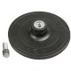Disc de Cauciuc cu Ax M14 pentru Discuri de Hartie Abraziva Verto, 125 mm, cu Velcro, Disc Hartie Abraziva, Disc Suport de Slefuire, Disc Suport Discuri Abrazive, Suport Discuri Abrazive, Discuri Suport pentru Slefuire, Discuri Suport Discuri Abrazive