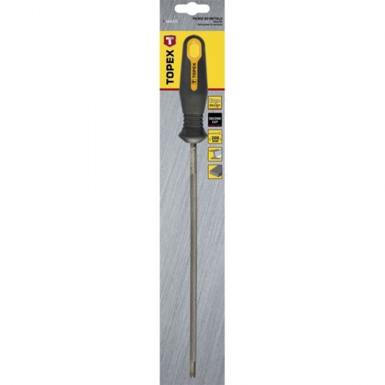 Pila pentru Ascutit Lanturi Topex, Lungime 200 mm, Diametru 4 mm, Pila de Ascutit Lanturi, Pila de Lanturi, Pila pentru Lanturi, Pila Topex, Pila Topex Pentru Lanturi, Pila cu Maner pentru Lanturi, Pila cu Maner pentru Ascutit Lanturi
