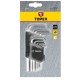 Set de 9 Chei Scurte Imbus Topex, Dimensiuni 1.5-10 mm, Chei Imbus, Chei Imbus Scurte, Set Chei Imbus, Chei Imbus Profesionale, Chei Imbus Mari, Cheie Imbus, Chei Hexagonale Imbus, Cheie Cap Inbus, Cheie Imbus Scurta