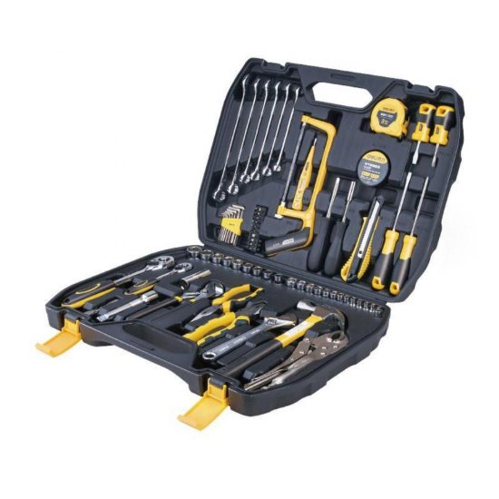 Trusa Scule Multifunctionale Deli, 79 Piese, Otel, Cutie din Plastic, Trusa Unelte, Trusa de Scule, Trusa cu Scule, Trusa de Unelte, Trusa cu Unelte, Scule Trusa, Trusa Unelte Multifunctionale, Set Unelte, Set Scule, Set de Scule, Set de Unelte
