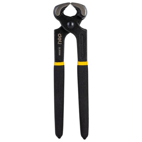 Cleste Metalic de Tamplarie Deli, 8 Inchi, Maner cu Dublu Strat de Otel-Carbon, Cleste pentru Tamplarie, Cleste Tamplarie, Clesti Metalici, Clesti Tamplarie, Clesti de Tamplarie, Clesti Cuie, Cleste Cuie, Cleste Scos Cuie, Clesti Scos Cuie