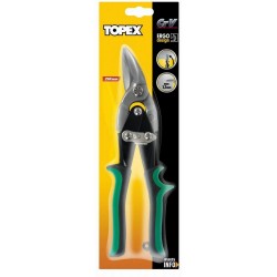 Foarfeca pentru Tabla Topex, 250 mm, pentru Mana Stanga, Verde 1 Buc/Set, Foarfeca Tabla, Foarfece Tabla, Foarfeca pentru Taiat Tabla, Foarfece pentru Taiat Tabla, Foarfece Tabla Stanga, Foarfeca Tabla Stanga