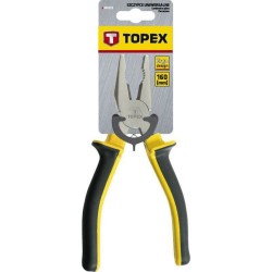 Patent Cleste Combinat Topex, 160 mm, Otel, Manere Ergonomice, Patent cu Cleste, Patent Combinat cu Cleste, Patent cu Manere Ergonomice, Patent Maner Ergonomic, Patent Clasic, Patent Standard, Patent Otel, Patent Maner Antiderapant