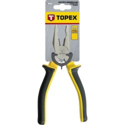 Patent Cleste Combinat Topex, 180 mm, Otel, Manere Ergonomice, Patent cu Cleste, Patent Combinat cu Cleste, Patent cu Manere Ergonomice, Patent Maner Ergonomic, Patent Clasic, Patent Standard, Patent Otel, Patent Maner Antiderapant