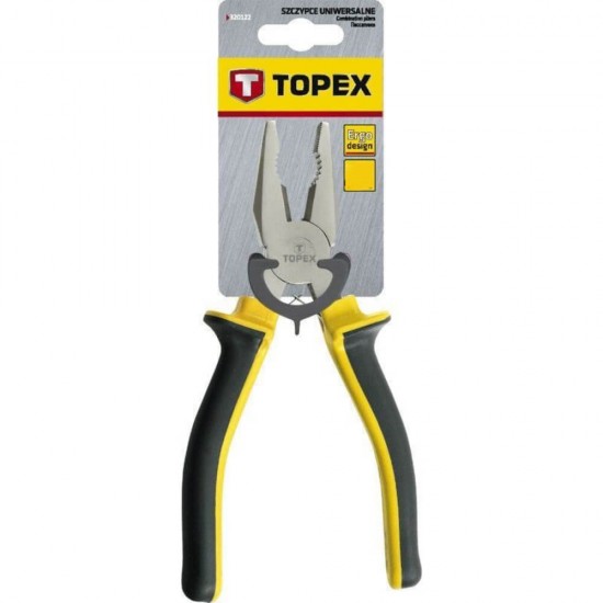 Patent Cleste Combinat Topex, 200 mm, Otel, Manere Ergonomice, Patent cu Cleste, Patent Combinat cu Cleste, Patent cu Manere Ergonomice, Patent Maner Ergonomic, Patent Clasic, Patent Standard, Patent Otel, Patent Maner Antiderapant