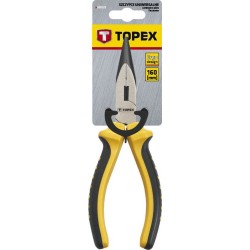 Cleste cu Varf Ascutit Topex, 160 mm, Otel, Manere Ergonomice, Cleste cu Varf Lung Topex, Cleste cu Varf Lung Plat, Cleste cu Varf Lung Ascutit, Cleste Lung Ascutit, Cleste Ascutit Lung, Cleste cu Varf Subtire, Unelte Topex, Clesti cu Varfuri Lungi