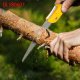 Fierastrau Pliabil Gradinarit Deli, 24 cm Lungime, Zimti cu 3 Laturi, Maner Antiderapant, Fierastrau Gradinarit, Fierastraie Gradinarit, Fierastrau pentru Gradina, Fierastraie Pliabile, Fierastraie Gradina, Mini Fierastrau, Fierastrau Hobby