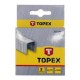 Capse Tip J, Topex, 1000 Buc/Set, 8 mm, Capse si Agrafe Topex, Accesorii Casa, Capse 12 mm Topex, Capse 1000 buc, Capse Constructii